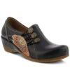 Spring Step Agacia Black Leather (Women's) -Marlou Shoes Sales Shop MAR05285