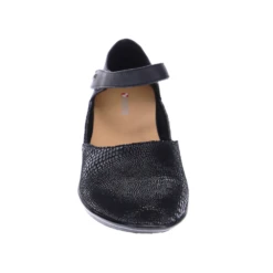 Revere Osaka Black Lizard Mary Jane Shoe (Women's) -Marlou Shoes Sales Shop OSAKABLACKL 4