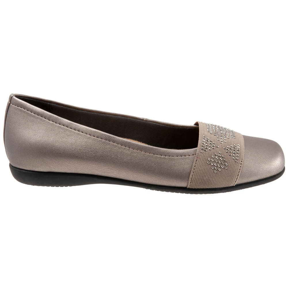 Trotters Samantha Pewter Metallic Gem (Women's) 5 Trotters Samantha Pewter Metallic Gem (Women's) - Image 3