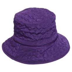 Women's Fleece Rain Hat -Marlou Shoes Sales Shop Purp