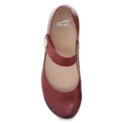 Dansko Beatrice Mary Jane Red Leather (Women's) 8 Dansko Beatrice Mary Jane Red Leather (Women's) -Marlou Shoes Sales Shop Rd 3