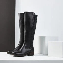 Rieker Z9591 Faith Tall Boot Black (Women's) -Marlou Shoes Sales Shop Rieker Z9591 00 220 11140