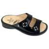 Sabatini Alma Sandal Nero Micro/Naplack (Women's) -Marlou Shoes Sales Shop S57R T5111
