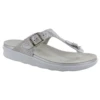 SAS Sanibel T-Strap Sandal Plata Silver (Women's) -Marlou Shoes Sales Shop SANIBELPLATA 1