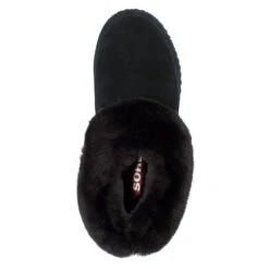 Sorel Coffee Run Slipper Black/Sea Salt (Women's) 12 Sorel Coffee Run Slipper Black/Sea Salt (Women's) -Marlou Shoes Sales Shop SeaS 5