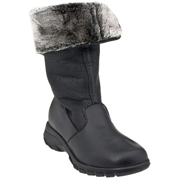 Toe Warmers Shelter Waterproof Boot Black Leather (Women's) 3 Toe Warmers Shelter Waterproof Boot Black Leather (Women's)