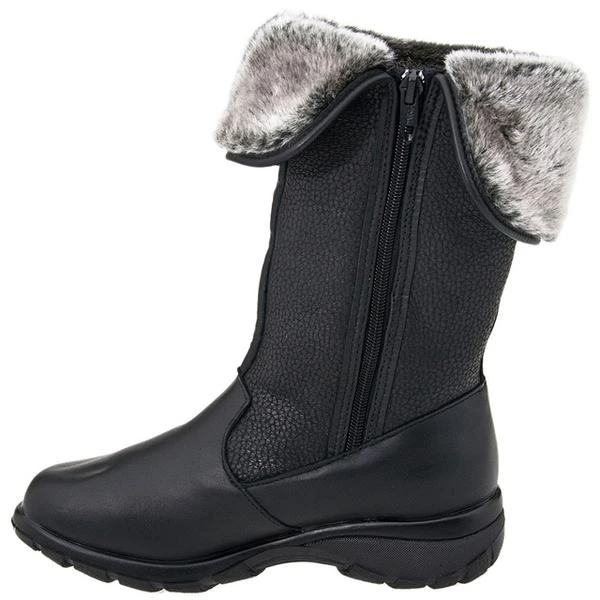 Toe Warmers Shelter Waterproof Boot Black Leather (Women's) 4 Toe Warmers Shelter Waterproof Boot Black Leather (Women's) - Image 2