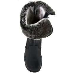 Toe Warmers Shelter Waterproof Boot Black Leather (Women's) 10 Toe Warmers Shelter Waterproof Boot Black Leather (Women's) -Marlou Shoes Sales Shop Shelter TW4