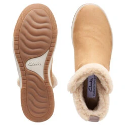 Clarks Breeze Fur Bootie Tan (Women's) 15 Clarks Breeze Fur Bootie Tan (Women's) -Marlou Shoes Sales Shop Tan 7 b5a6aa96 4271 4e79 b806 3a2350398004