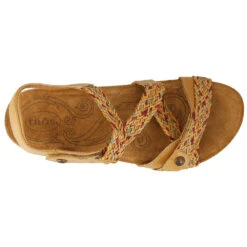 Taos Trulie Sandal Tan Multi (Women's) -Marlou Shoes Sales Shop TanM 4