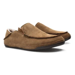OluKai Kīpuka Hulu Indoor/Outdoor Slipper Toffee (Men's) -Marlou Shoes Sales Shop Tof 2