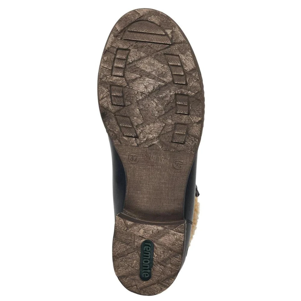 Remonte D4372 Chandra 72 Black/Beige Bootie (Women's) 9 Remonte D4372 Chandra 72 Black/Beige Bootie (Women's) - Image 7