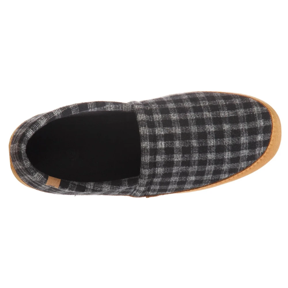 Acorn Moc-M Black Plaid Moccasin (Men's) 5 Acorn Moc-M Black Plaid Moccasin (Men's) - Image 3
