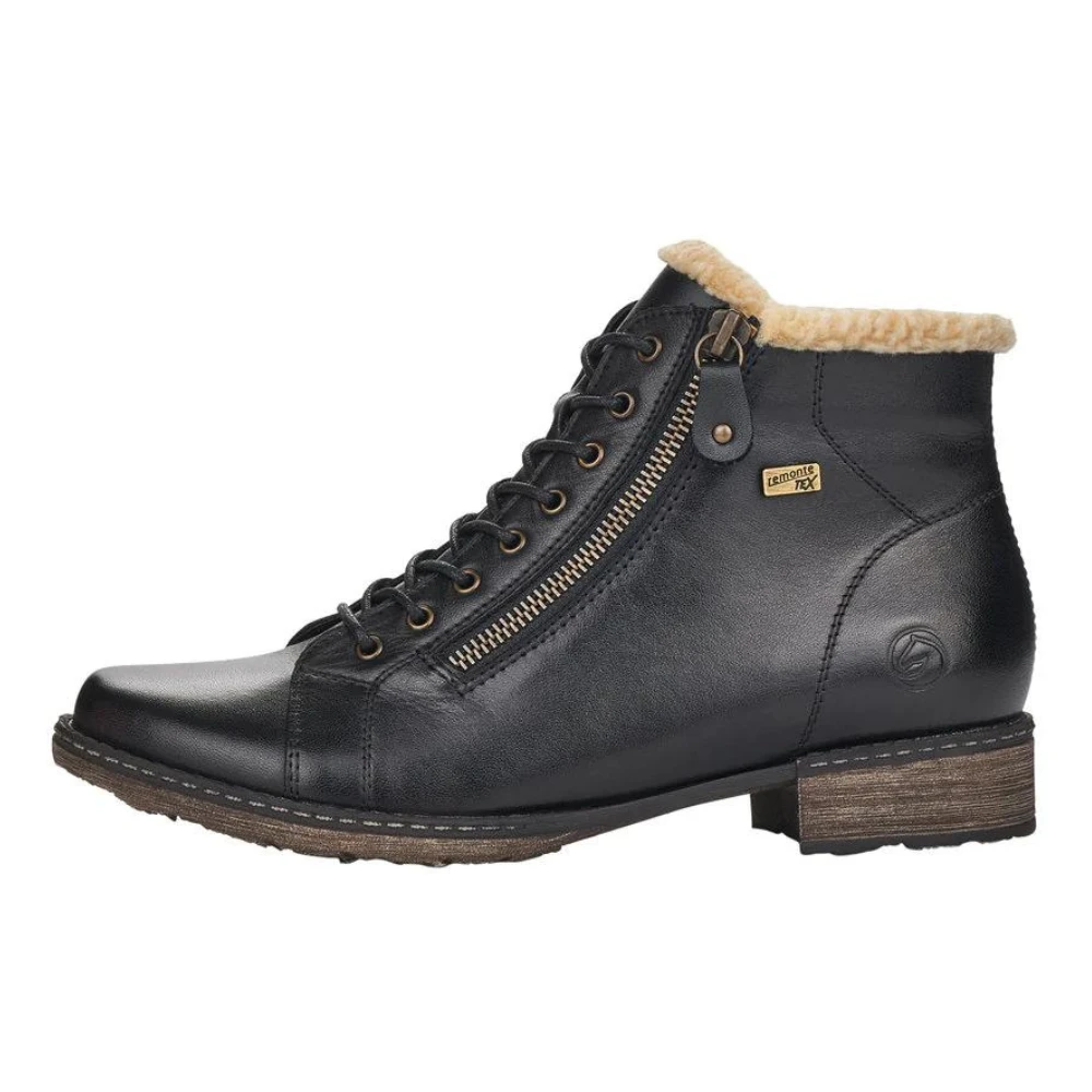 Remonte D4372 Chandra 72 Black/Beige Bootie (Women's) 4 Remonte D4372 Chandra 72 Black/Beige Bootie (Women's) - Image 2