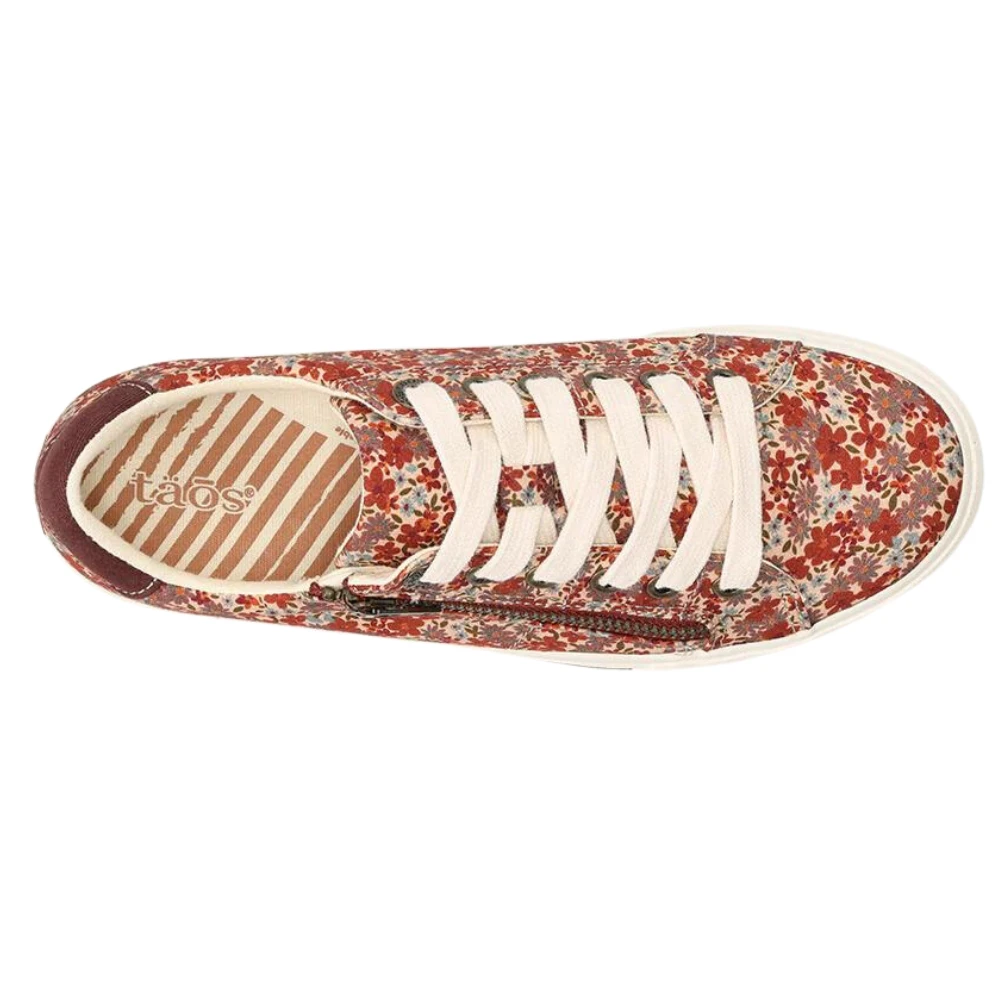 Taos Z Soul Fall Floral Multi Sneaker (Women's) 5 Taos Z Soul Fall Floral Multi Sneaker (Women's) - Image 3