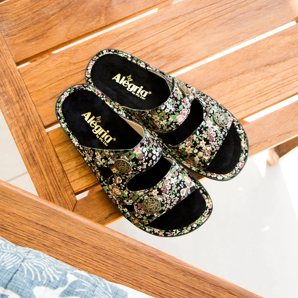 Alegria Violette Earthy Bloom Slide Sandal (Women's) 4 Alegria Violette Earthy Bloom Slide Sandal (Women's) - Image 2