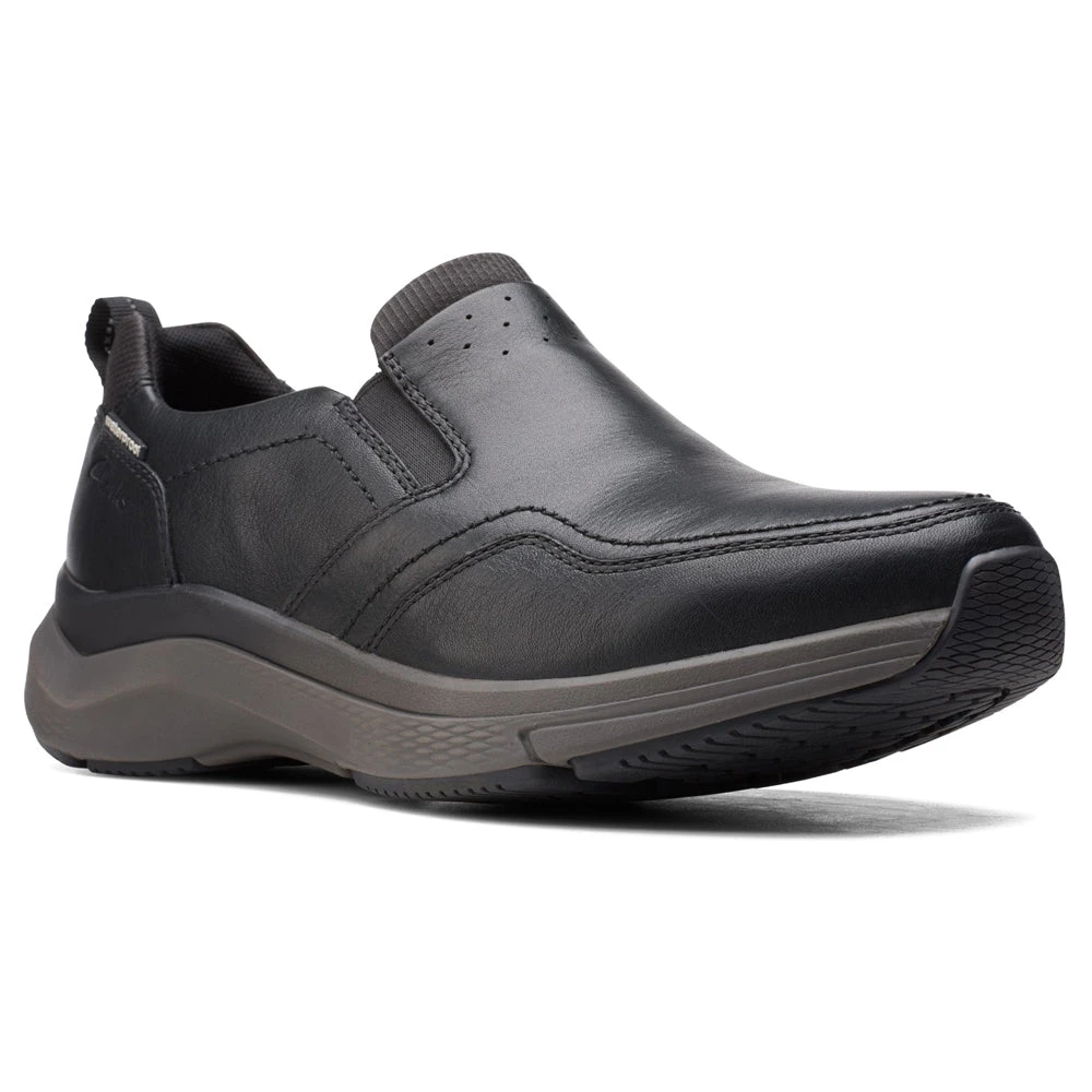 Clarks Wave2.0 Edge Black Waterproof Leather (Men's) 2 Clarks Wave2.0 Edge Black Waterproof Leather (Men's)