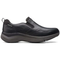 Clarks Wave2.0 Edge Black Waterproof Leather (Men's) 10 Clarks Wave2.0 Edge Black Waterproof Leather (Men's) -Marlou Shoes Sales Shop Wave2 Blk 3
