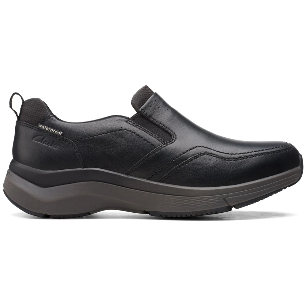 Clarks Wave2.0 Edge Black Waterproof Leather (Men's) 4 Clarks Wave2.0 Edge Black Waterproof Leather (Men's) - Image 3