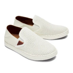 OluKai Pehuea Mesh Slip-On White (Women's) -Marlou Shoes Sales Shop Wht 5 4afe3995 56a6 4c9f 8398 c0103619748e