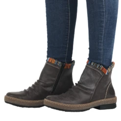 Rieker Z6755 Felicitas Basalt Ankle Boot (Women's) -Marlou Shoes Sales Shop Z675545 10