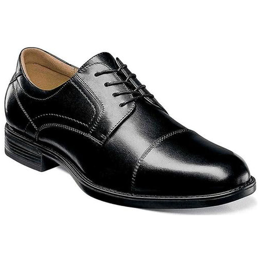 Florsheim Midtown Cap Toe Oxford Black Smooth Leather (Men's) 3 Florsheim Midtown Cap Toe Oxford Black Smooth Leather (Men's)