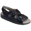 SAS Relaxed Sandal Black Leather (Women's) -Marlou Shoes Sales Shop black 1 f6272948 9ca0 4de5 94f8 b34b994e9c2b
