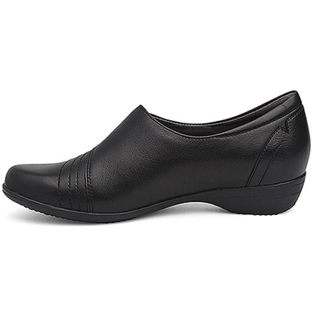 Dansko Franny Slip-On Black Milled Nappa (Women's) 4 Dansko Franny Slip-On Black Milled Nappa (Women's) - Image 2