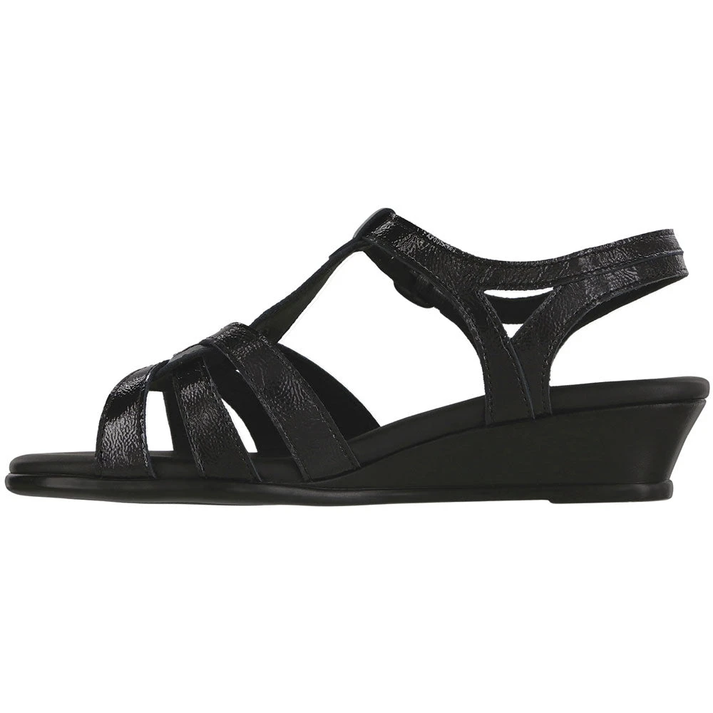 SAS Aurora Sandal Carbon Black Leather (Women's) 4 SAS Aurora Sandal Carbon Black Leather (Women's) - Image 2