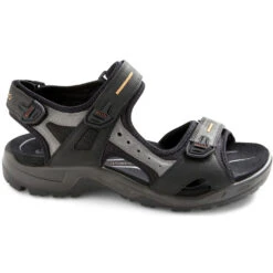 Ecco Yucatan Sandal Black/Mole Leather (Men's) -Marlou Shoes Sales Shop black 3 0541c682 b8e7 4a9f 8ee3 ec9be36bebc8
