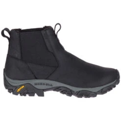 Merrell Moab Adventure Chelsea Boot Black Waterproof Leather (Men's) -Marlou Shoes Sales Shop black 3 0ed43322 4ed8 43cf 8aff de9918d508bc