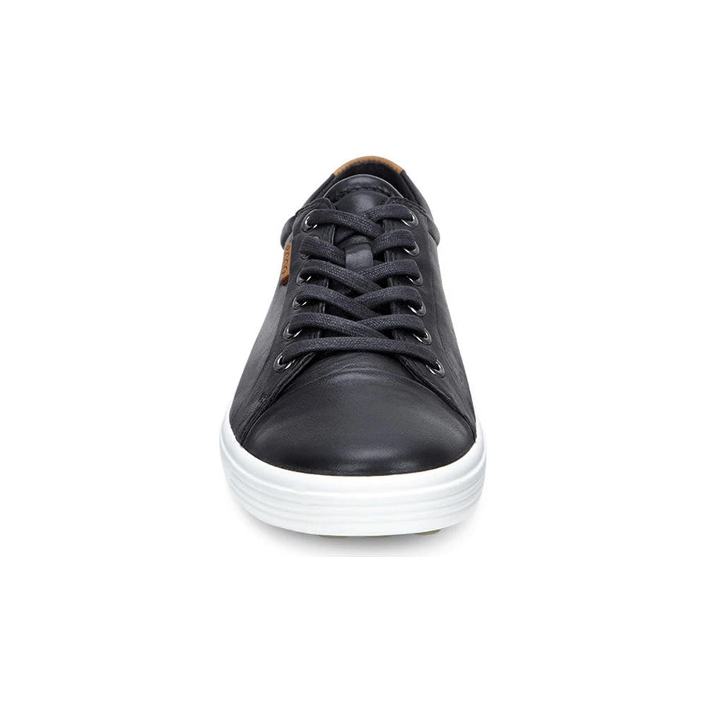 Ecco Soft 7 Black Leather Sneaker (Women's) 6 Ecco Soft 7 Black Leather Sneaker (Women's) - Image 4