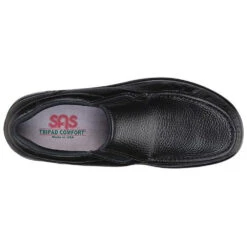SAS Side Gore Loafer Black Leather (Men's) -Marlou Shoes Sales Shop black 6 3caa5b63 7a1e 4807 acea ee9d0fd0d885