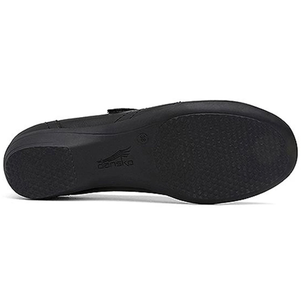 Dansko Franny Slip-On Black Milled Nappa (Women's) 8 Dansko Franny Slip-On Black Milled Nappa (Women's) - Image 6