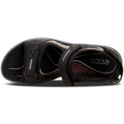 Ecco Yucatan Sandal Black/Mole/Black (Women's) -Marlou Shoes Sales Shop black mole 6