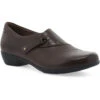 Dansko Franny Slip-On Chocolate Burnished Calf (Women's) -Marlou Shoes Sales Shop brown 1 2373348e 5107 496a a423 ea5ea0751c00