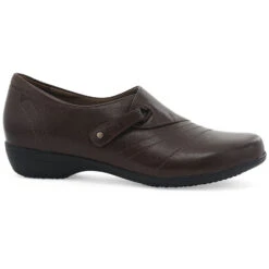 Dansko Franny Slip-On Chocolate Burnished Calf (Women's) 9 Dansko Franny Slip-On Chocolate Burnished Calf (Women's) -Marlou Shoes Sales Shop brown 3 2f277321 2daf 4bd2 850b 135c07c9899e