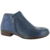 Naot Helm Bootie Ink Leather/Midnight Blue Suede (Women's) 2 Naot Helm Bootie Ink Leather/Midnight Blue Suede (Women's) -Marlou Shoes Sales Shop ink 3