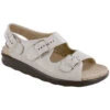 SAS Relaxed Sandal Web Linen Leather (Women's) -Marlou Shoes Sales Shop linen 1