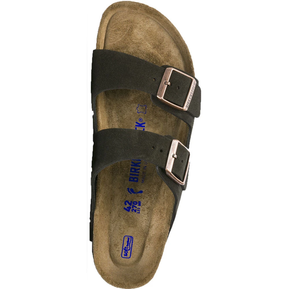 Birkenstock Arizona Soft Footbed Sandal Mocha Suede (Women's) 5 Birkenstock Arizona Soft Footbed Sandal Mocha Suede (Women's) - Image 3
