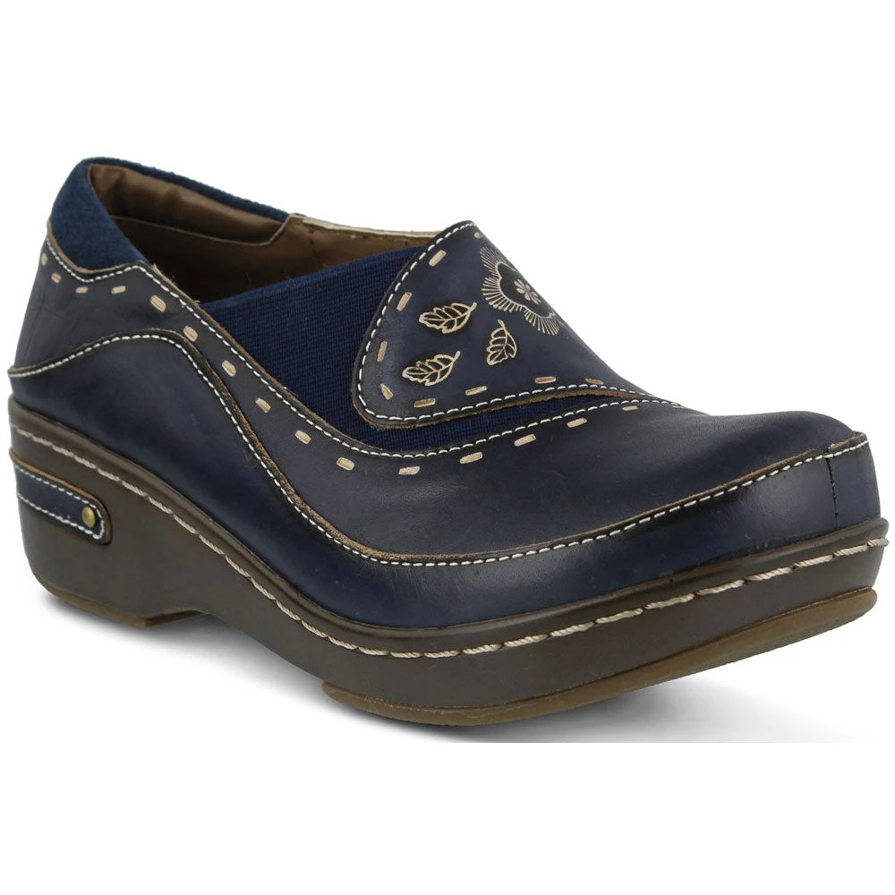 Spring Step Burbank Navy Leather (Women's) 3 Spring Step Burbank Navy Leather (Women's)