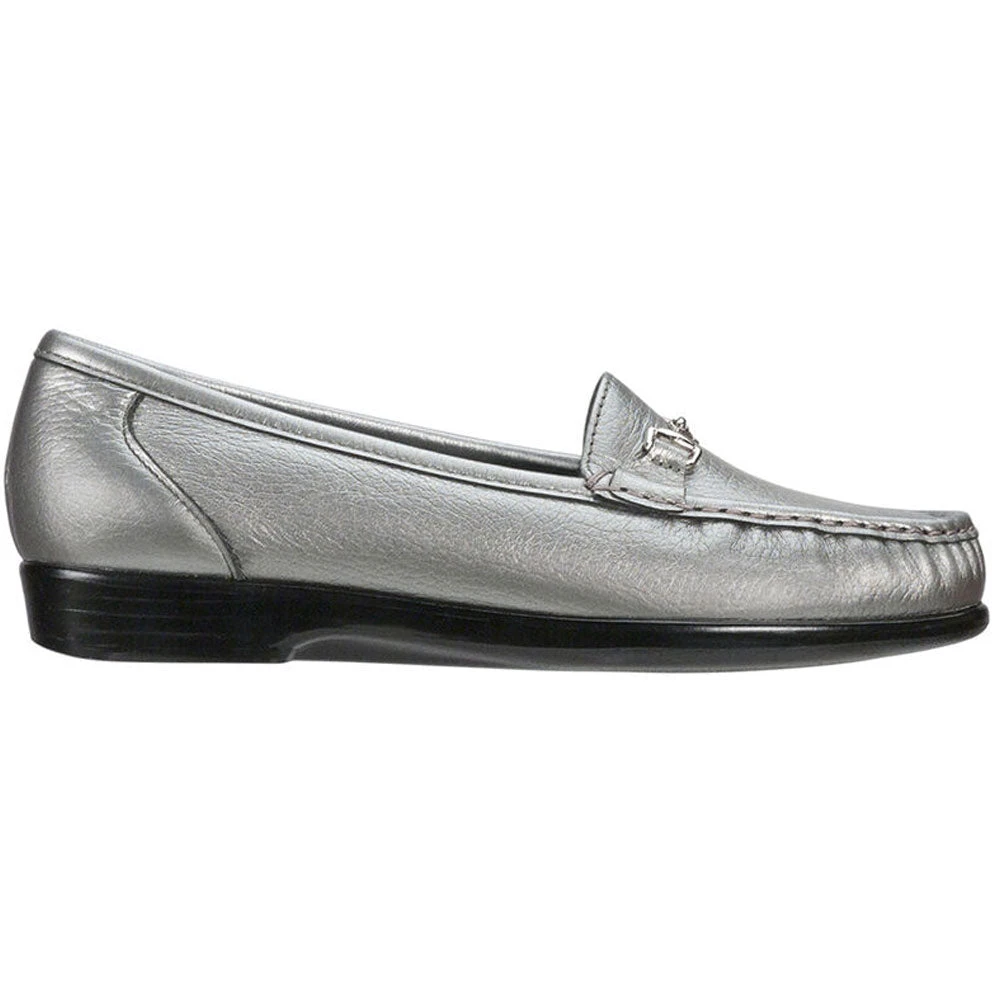 SAS Metro Loafer Pewter Leather (Women's) 4 SAS Metro Loafer Pewter Leather (Women's) - Image 2