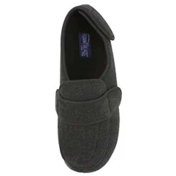 Foamtreads Physician Extra Wide Slipper Black (Men's) -Marlou Shoes Sales Shop physician 6