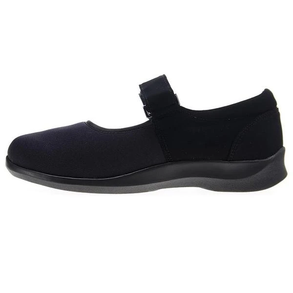 Aetrex Helen Stretch Mary Jane Black Stretchable Spandex (Women's) 4 Aetrex Helen Stretch Mary Jane Black Stretchable Spandex (Women's) - Image 2