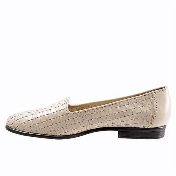 Trotters Liz Bone Woven Leather (Women's) 4 Trotters Liz Bone Woven Leather (Women's) - Image 2