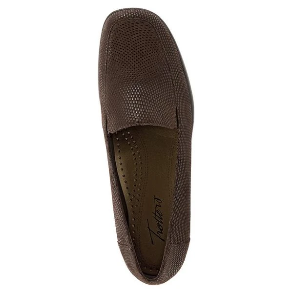 Trotters Jenn Mini Dots Dark Brown Patent Suede Leather (Women's) 7 Trotters Jenn Mini Dots Dark Brown Patent Suede Leather (Women's) - Image 5