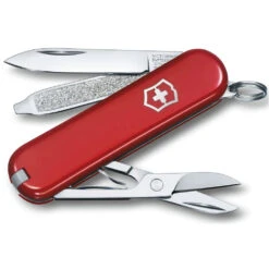 Victorinox Small Boxed Swiss Army Pocket Knife In Red