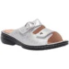 Finn Comfort Mumbai Sandal Argento Leather (Women's) -Marlou Shoes Sales Shop silver 1 1a6c5577 67a7 464d 9fd6 d278bcac8132
