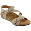 Taos Trulie Sandal Stone Leather (Women's) -Marlou Shoes Sales Shop stone 1 54c90fd8 5041 402a aba2 fe52c5e62ff0