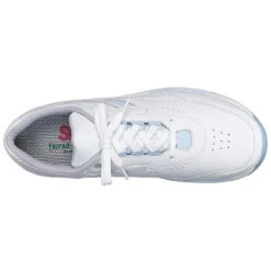 SAS Tour White/Blue Leather (Women's) -Marlou Shoes Sales Shop white blue 6
